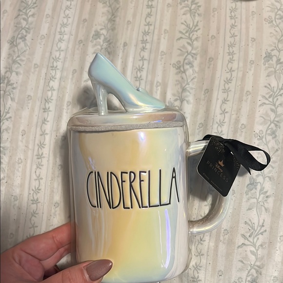 Rae Dunn Other - Cinderella Iridescent Mug with Shoe Lid